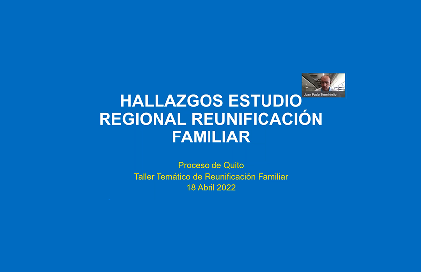 Costa Rica presented Regional Study on Family Reunification